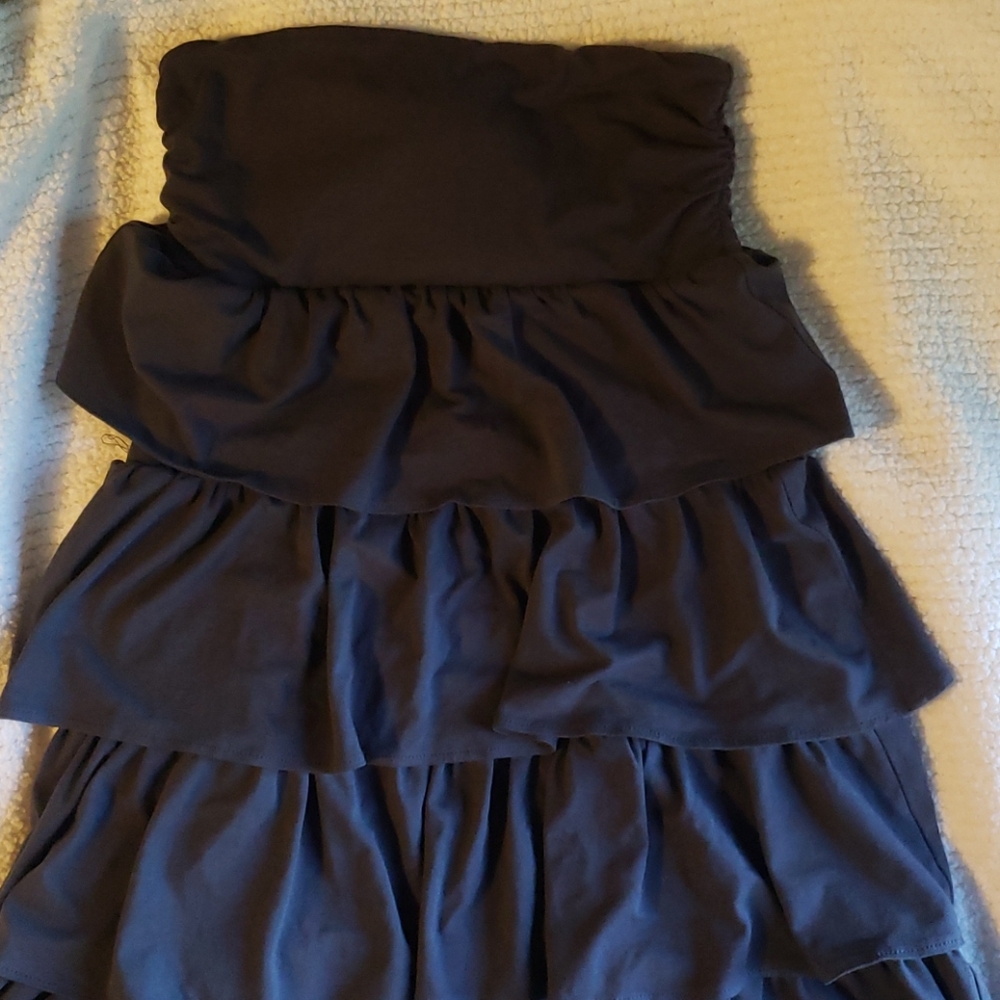 J. Crew strapless tiered summer dress